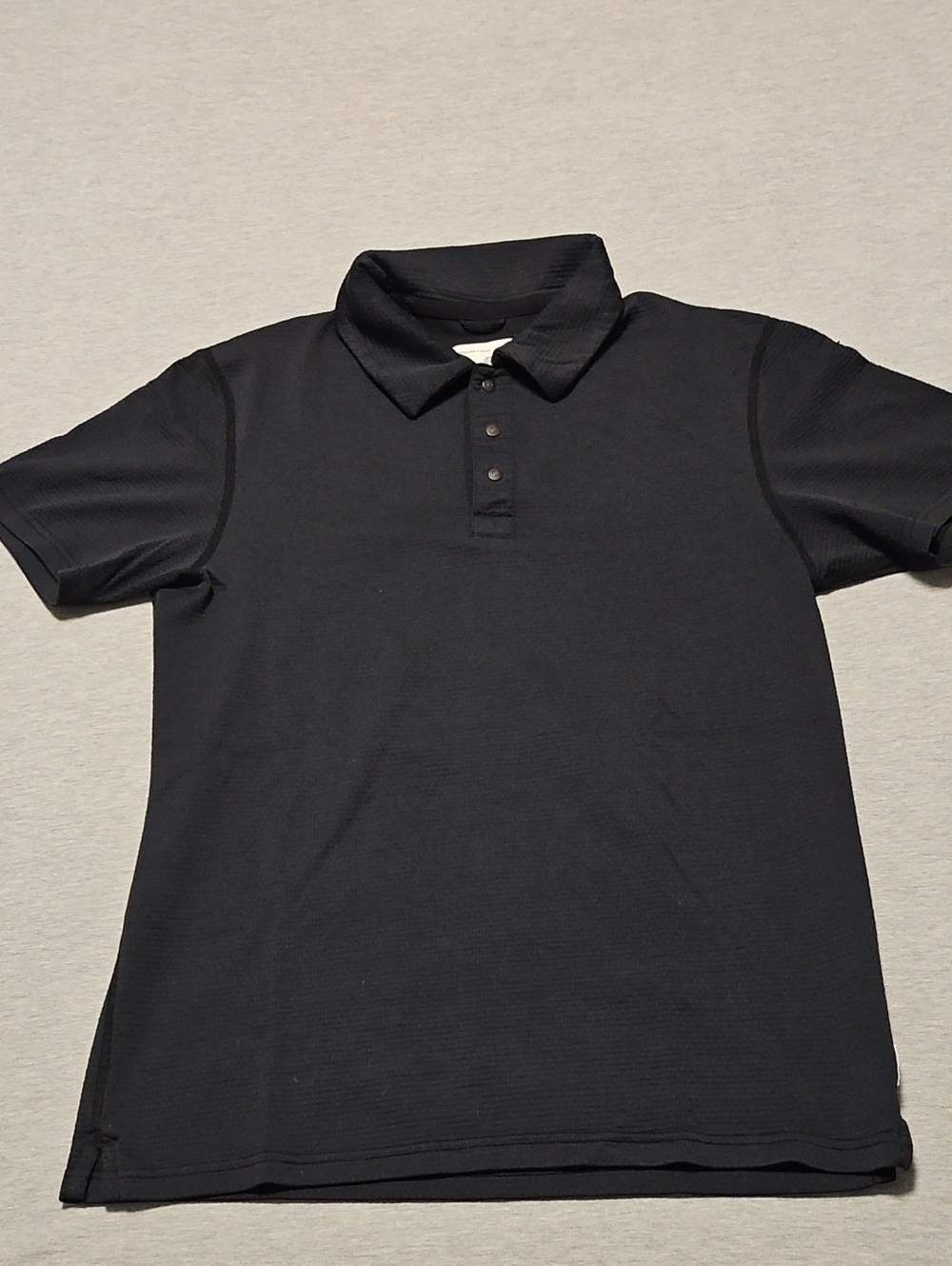 Reigning Champ Solotex Black Polo
